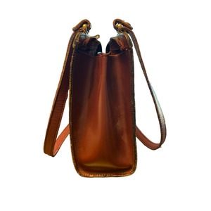 John Romain leather satchel style number 942